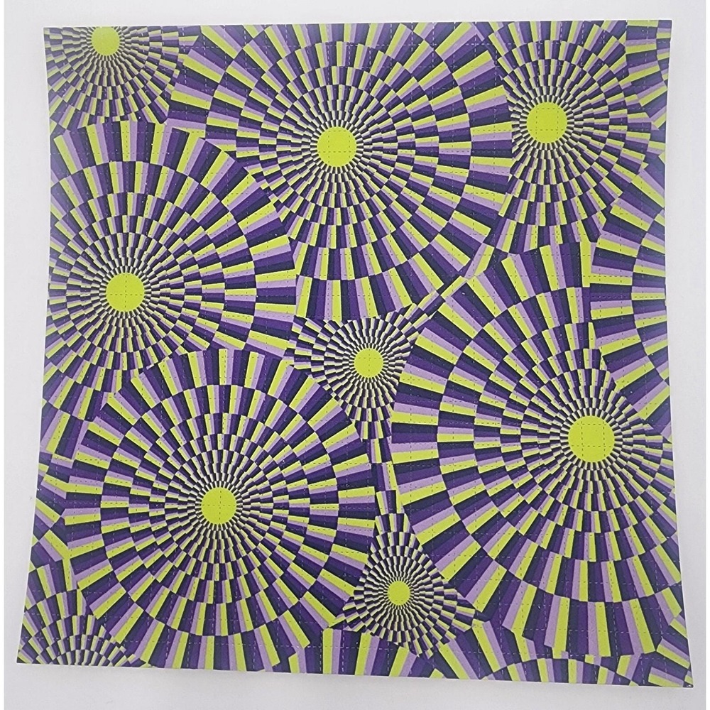 Optical Illusion‎ Blotter Art Print OP Art